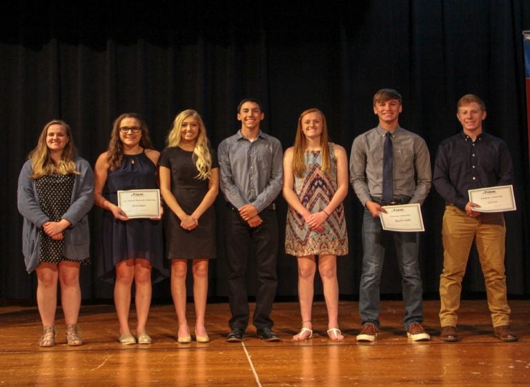 2018 Spoon River Electric Scholarship Recipients