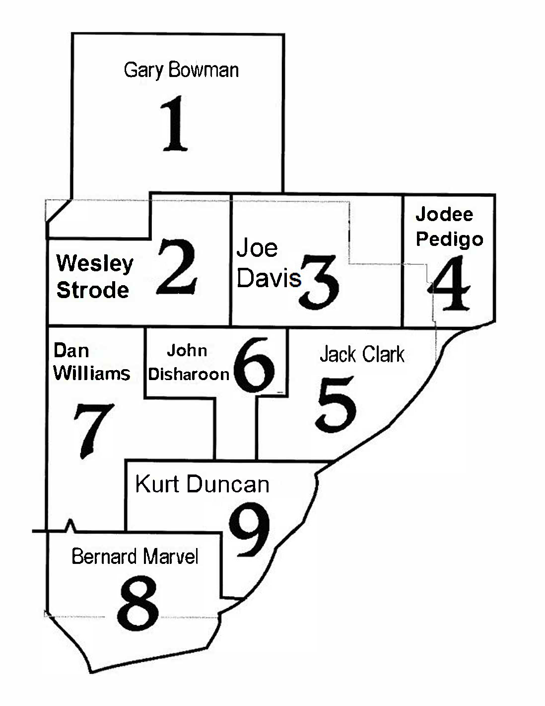 SREC Board Map